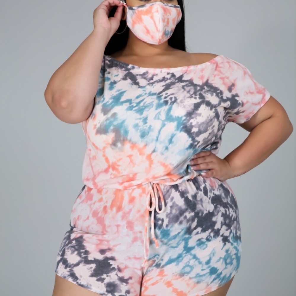 Tie Dye For You Romper Set